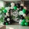 reen Black White Balloons, 50Pcs 12inch Latex Balloons Set for Women Girl Baby Shower Birthday Wedding Party Decorations, Balloon Bunches in Color Black,White,Green